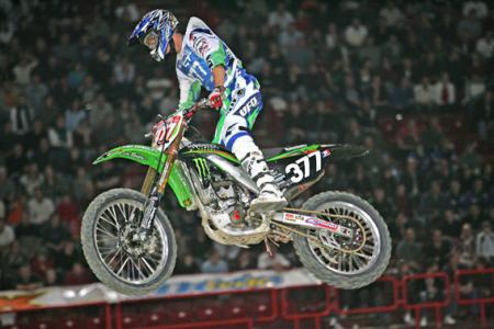 chris porcel 18ans et deja champion de monde MX2